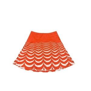 Boden Womens Size 12- Cotton Bright Colorful Striped Pleated Midi Skirt